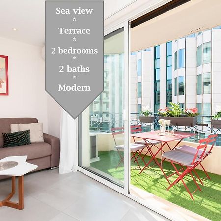 Marriott : 2 Beds/2 Baths Sea View Apartment Cannes Ngoại thất bức ảnh